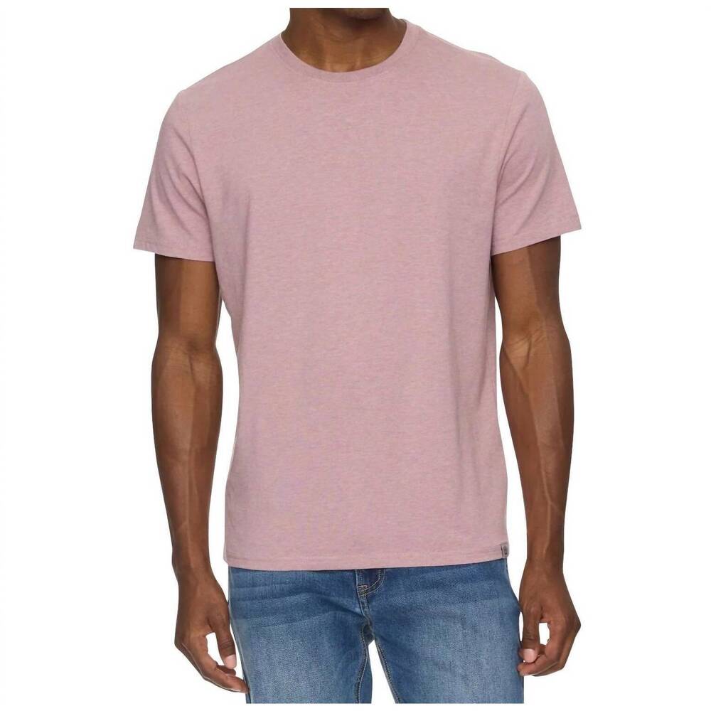 NEW FLAGS & ANTHEM tae essential tee in plum heather